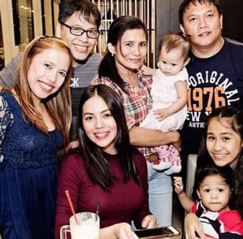 Julia Montes with her lovable family .
